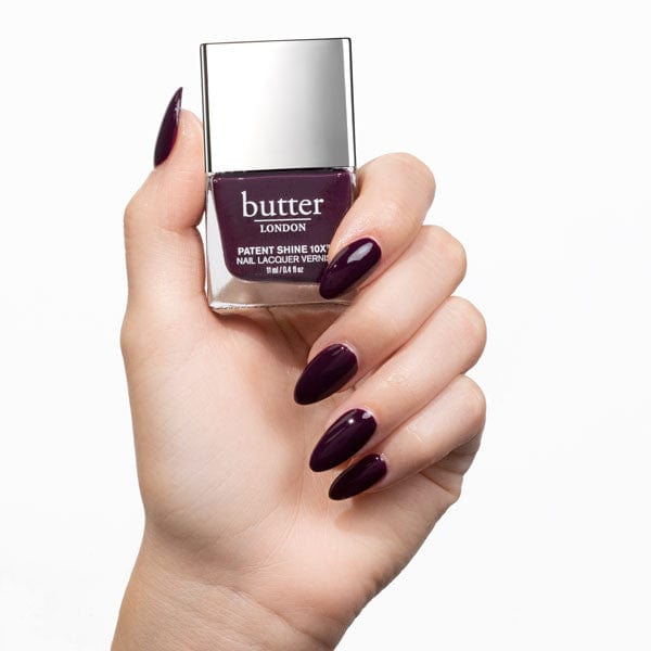 Butter London Patent Shine 10X Nail Lacquer - Union Jack Black : Amazon.in:  Beauty